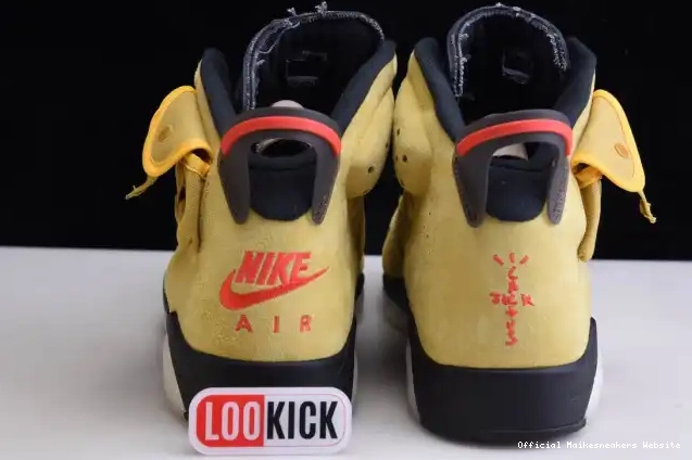 Official Maikesneakers 6 TRAVIS SCOTT YELLOW X AIR CN1084-300 JORDAN 0416